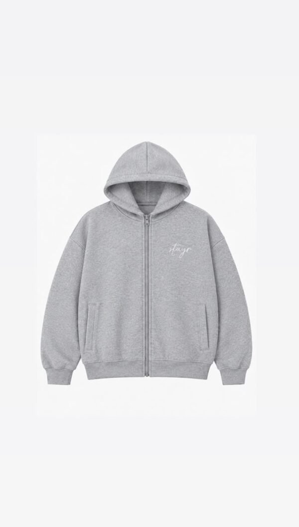 Full Zip Hoodie Gris